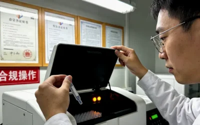 一位患者家属正在查看医疗账单，表情凝重