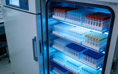 一位患者对比治疗前后CT报告，面露困惑