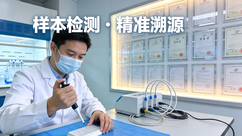 医生与患者共同查看基因检测报告