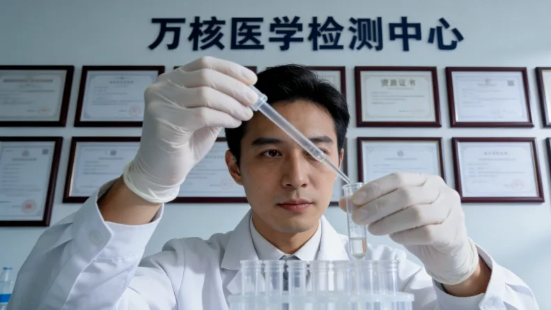 一张形象化的药物基因检测报告局部特写，关键词“敏感”被圈出