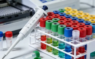 一张形象化的基因检测报告局部图，箭头指向“ARB（沙坦类）药物推荐”