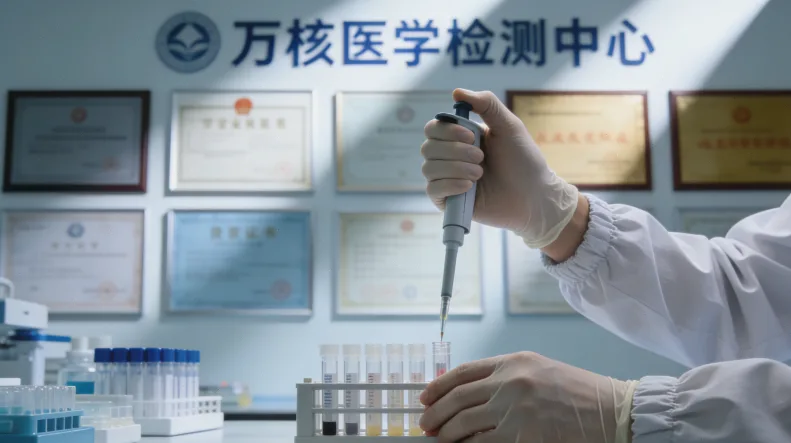 患者向医生咨询基因检测报告的场景