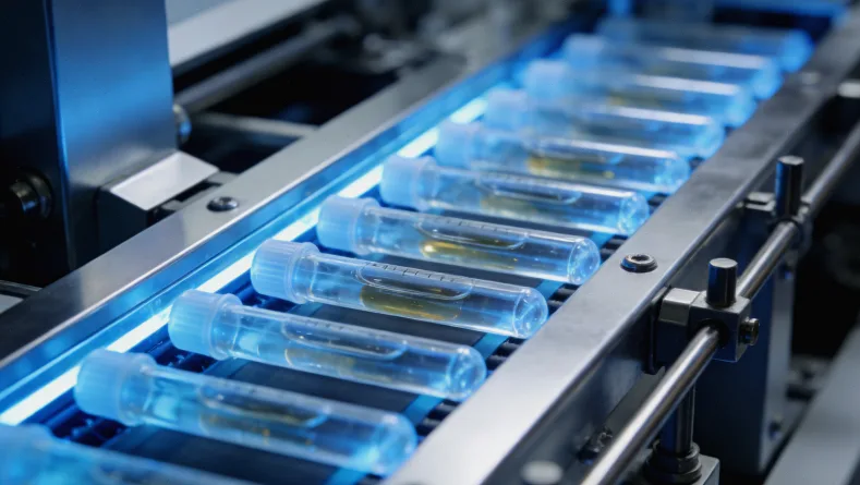 一位女性在查看血压计,面露忧色