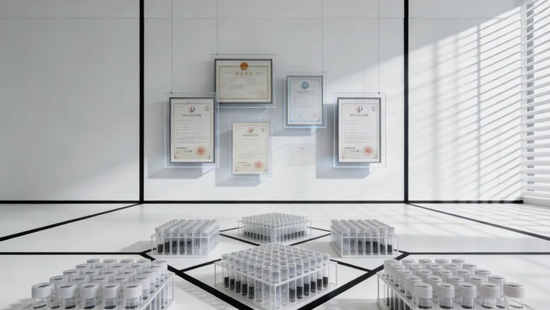 一碗热气腾腾的面条与一份基因报告并列,形成对比