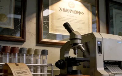 一个人对着一份基因检测报告和一碗坚果陷入思考