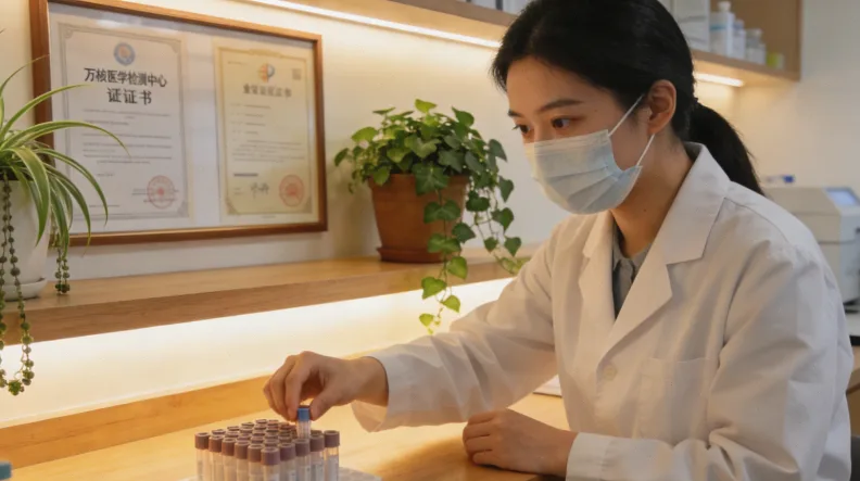 客服人员通过视频为客户耐心讲解报告