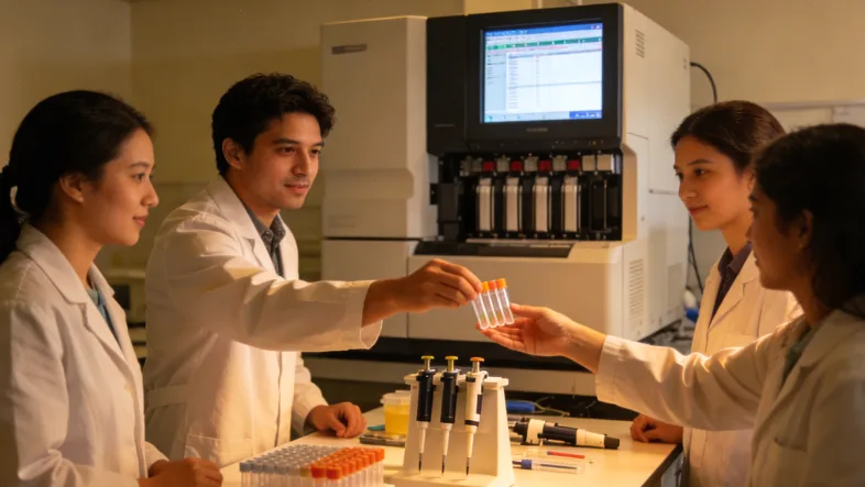 消费级基因检测报告样本与医院过敏原检测报告样本的对比图