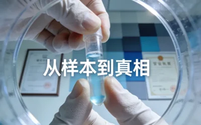 医生与患者讨论基因检测报告