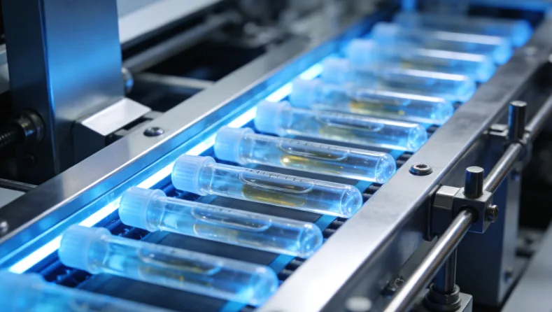 一位老人面对桌上多种药瓶的温和场景