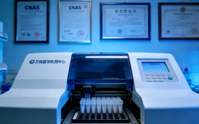 一张布满“CYP2C19”、“*1/*2”等英文缩写的高亮基因检测报告局部图