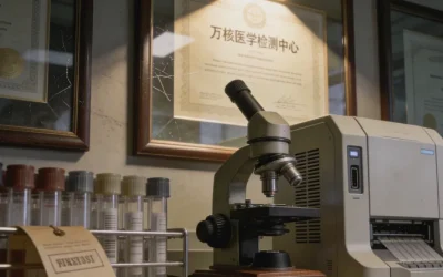 一位老人拿着旧体检报告和药盒，面露疑惑