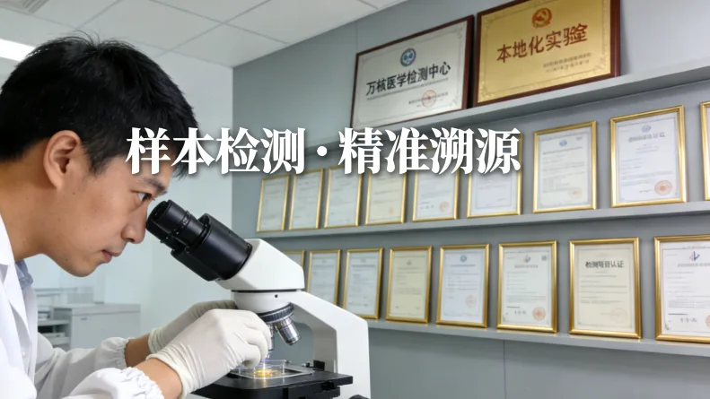 一张对比图:左边是体检中心基因检测报告封面,右边是医院临床基因检测报告封面