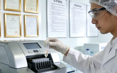 一位患者看着手中的胰岛素笔和药瓶，面露犹豫