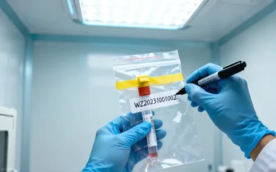 一位中年人在家自测指尖血糖