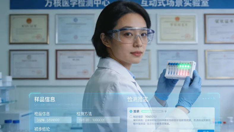 基因检测报告样本图示