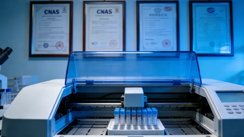 基因位点示意图与降糖药药丸并列，中间是放大镜和问号。