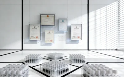 一位中老年患者拿着基因检测报告，面带疑惑地咨询医生