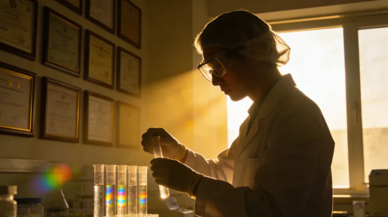 一份他汀基因检测报告的关键部分特写