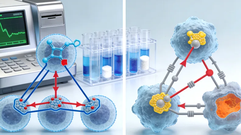 医生和患者正在一起查看并讨论基因检测报告