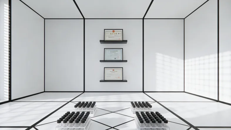 DNA双螺旋结构示意图,突出特定基因位点