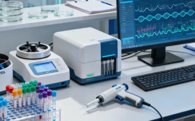 一个人拿着基因检测报告和药费单，面露纠结