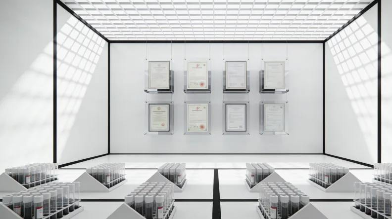 一张他汀类药物基因检测报告单的特写