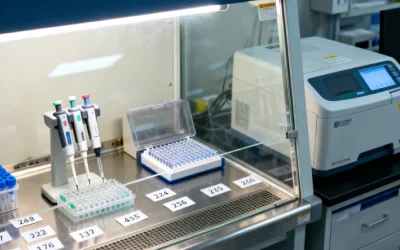 孕妇焦虑地看着产前筛查报告单