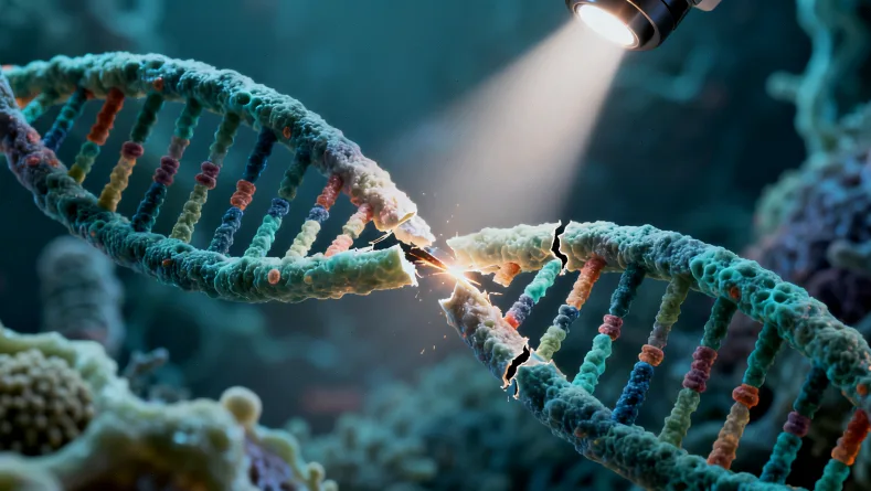 肺腺癌驱动基因检测报告示意图