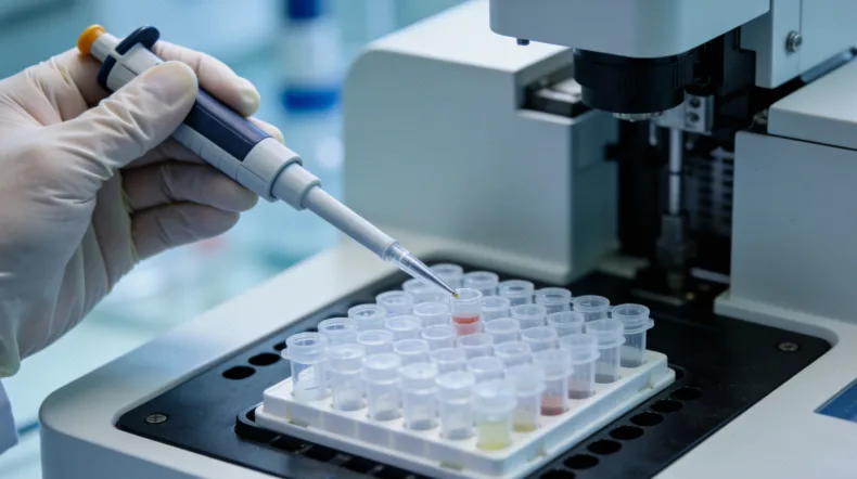 食物不耐受报告单局部特写，显示几种食物后的“+”号