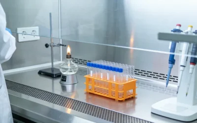 一位女性看着基因检测报告，面露疑惑