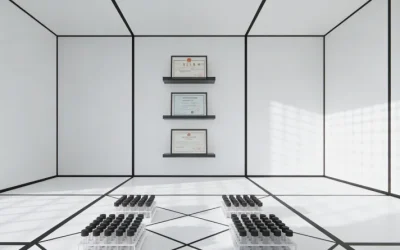 一个人困惑地看着基因检测报告和一碗面条