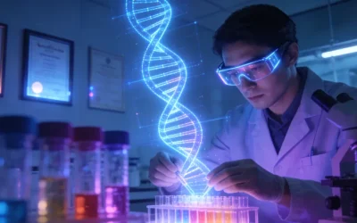 一份基因检测报告与一碗黄豆的对比图