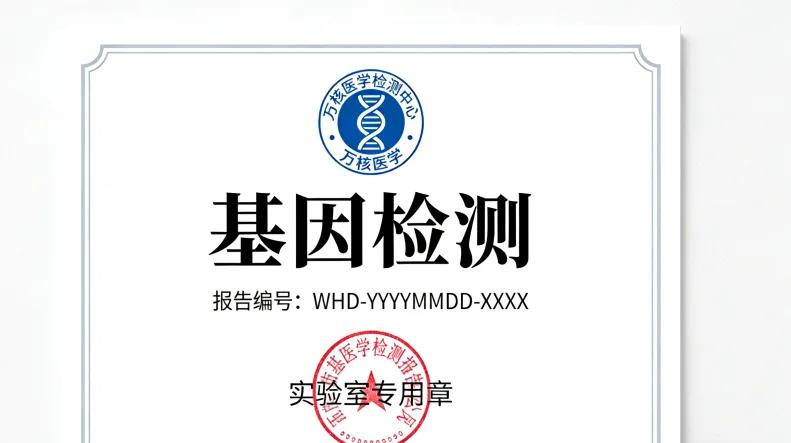 医生在诊室与患者沟通基因检测方案