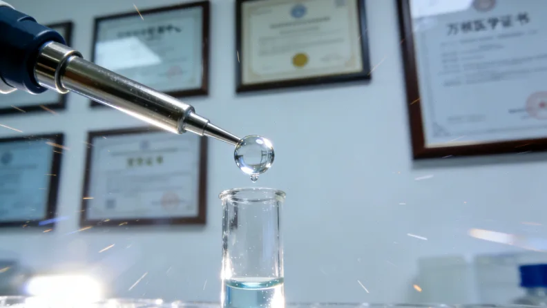 乳腺癌患者与医生共同查看病理报告并沟通