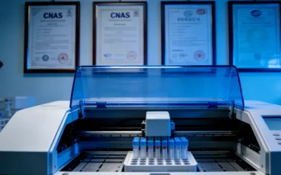 医生与患者共同查看治疗方案的示意图