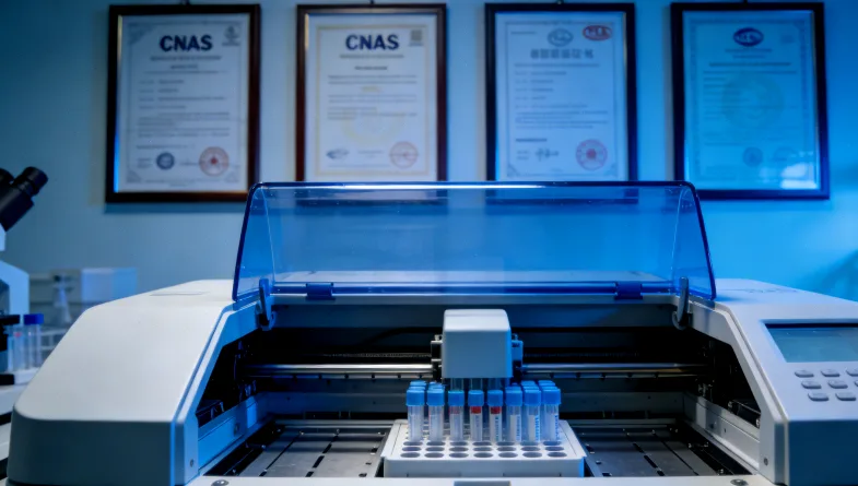 医生与患者共同查看治疗方案的示意图