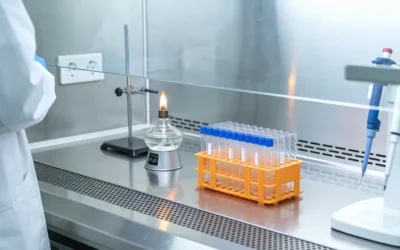 一位女性正在与医生沟通，面前放着基因检测报告