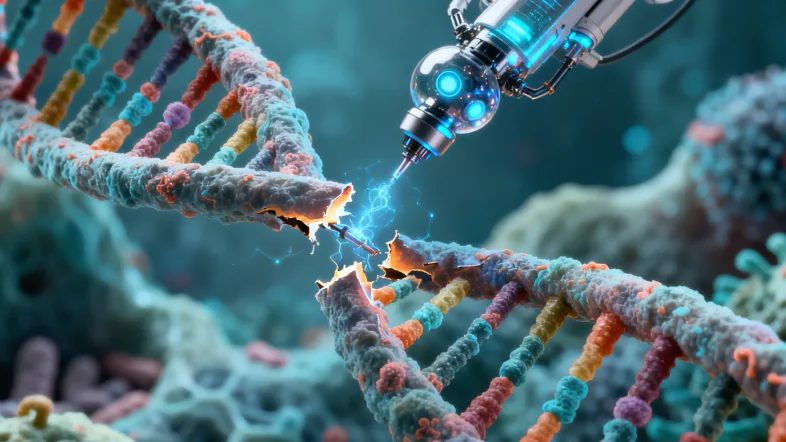 PARP抑制剂“合成致死”原理示意图