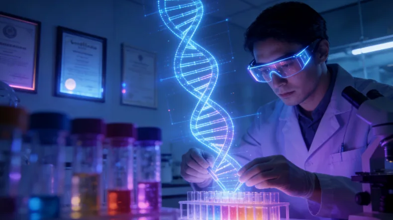 PIK3CA基因突变在肿瘤细胞信号通路中的示意图