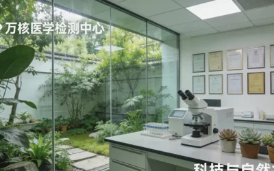 医生与患者讨论基因检测报告