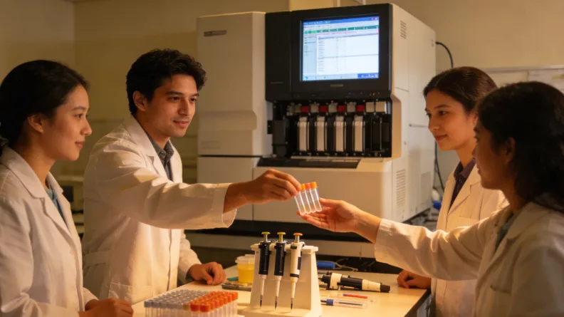 患者在家记录血象日记和体温