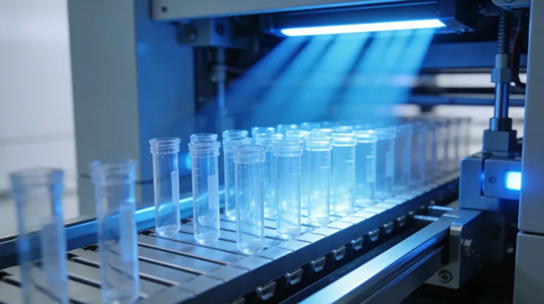 医生与患者在诊室中面对面沟通的示意图