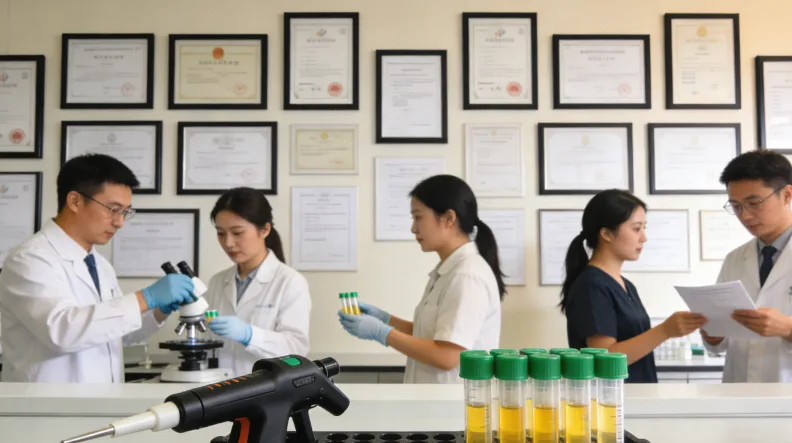 医生在电脑前查看CT影像片