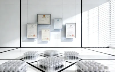 医生与患者共同查看乳腺癌病理报告