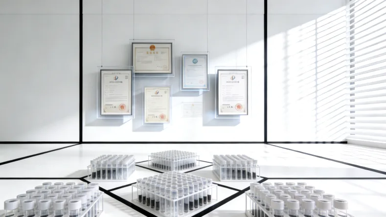 医生与患者共同查看乳腺癌病理报告