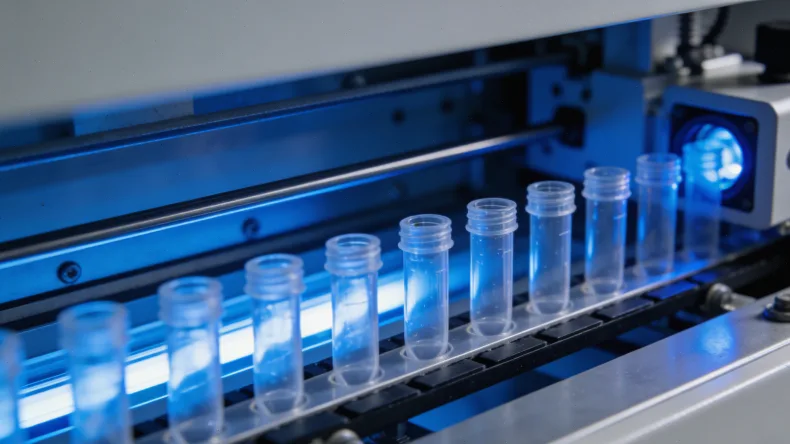 一位女性正在阅读她的医学检测报告