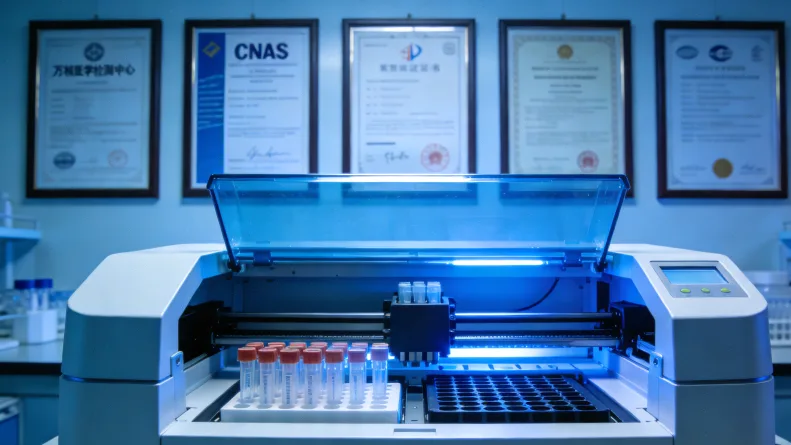 医生与患者沟通基因检测报告场景