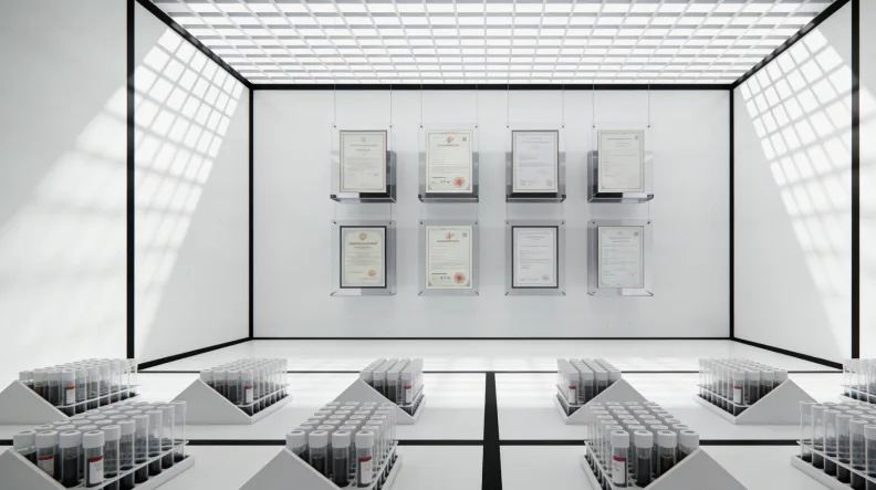 病理医生在显微镜下观察组织切片