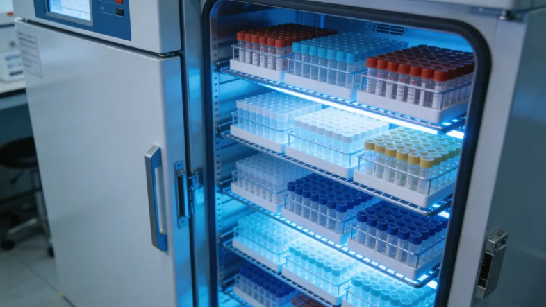 一张用门牌号比喻基因密码子突变的创意插图