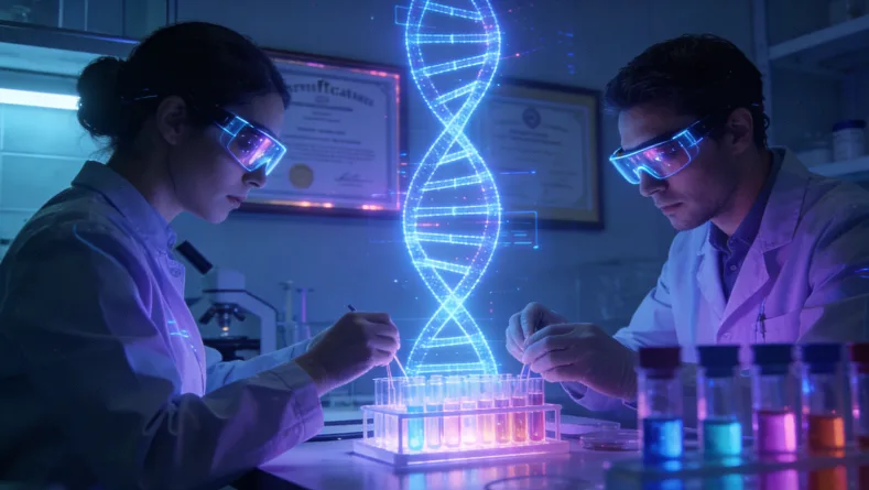 ARMS法与NGS法检测原理对比漫画